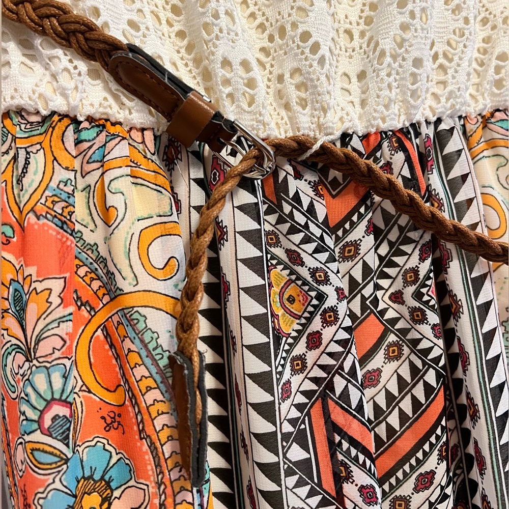 Petite Maxi Dress Multi-Color